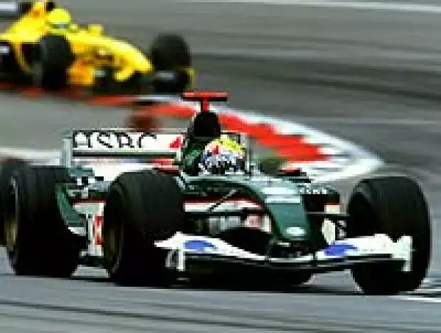 Mark Webber (Jaguar-Cosworth) Titel-Bild zur News: Mark Webber (Jaguar-Cosworth)