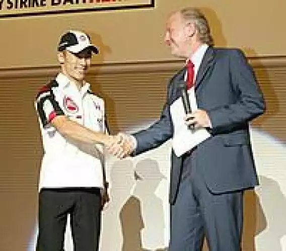 David Richard heißt Takuma Sato willkommen Titel-Bild zur News: David Richard heißt Takuma Sato willkommen