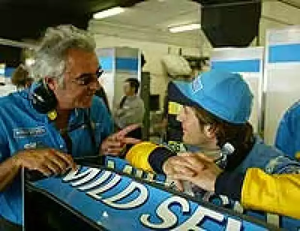 Flavio Briatore und Jarno Trulli Titel-Bild zur News: Flavio Briatore und Jarno Trulli