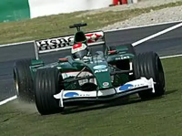 Justin Wilson (Jaguar) Titel-Bild zur News: Justin Wilson (Jaguar)