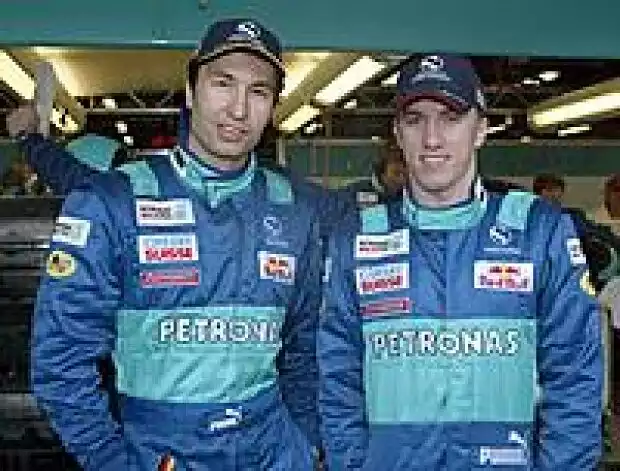 Heinz-Harald Frentzen und Nick Heidfeld Titel-Bild zur News: Heinz-Harald Frentzen und Nick Heidfeld