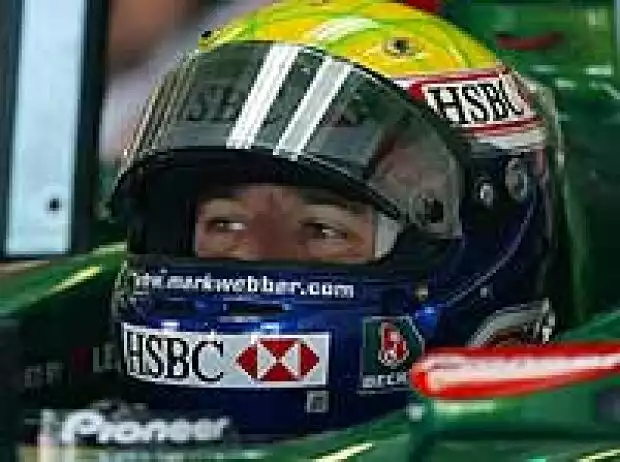 Mark Webber (Jaguar-Cosworth) Titel-Bild zur News: Mark Webber (Jaguar-Cosworth)