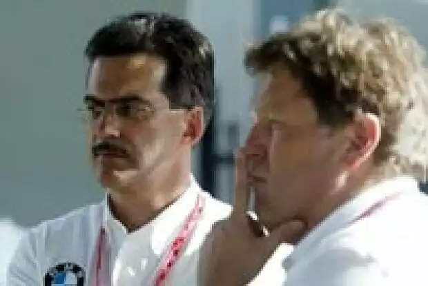 Mario Theissen und Norbert Haug Titel-Bild zur News: Mario Theissen und Norbert Haug