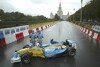 Bild zum Inhalt: Alonso und Trulli begeisterten 50.000 russische F1-Fans