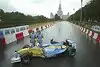 Bild zum Inhalt: Alonso und Trulli begeisterten 50.000 russische F1-Fans