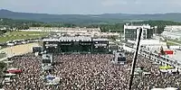 Das Festivel "Rock am Ring" auf dem Nürburgring