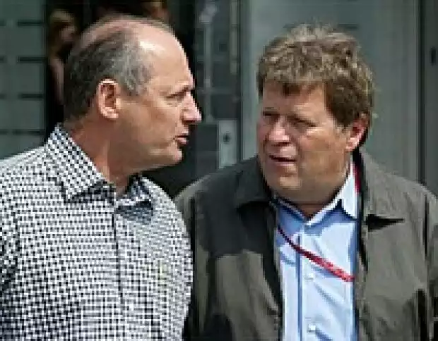 Ron Dennis und Norbert Haug Titel-Bild zur News: Ron Dennis und Norbert Haug