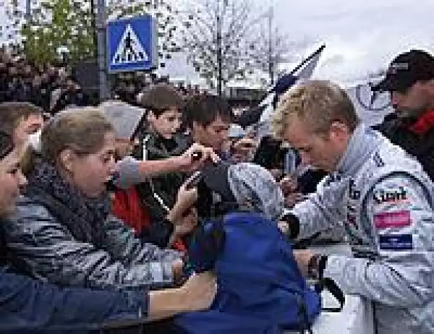 Kimi Räikkönen 2002 in Stuttgart Titel-Bild zur News: Kimi Räikkönen 2002 in Stuttgart