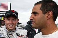 Kimi Räikkönen und Juan-Pablo Montoya