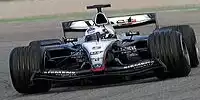 David Coulthard im McLaren-Mercedes MP4-19