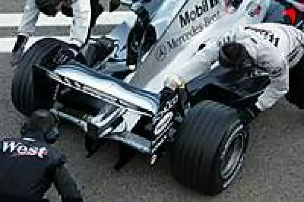 Heckpartie des MP4-19 Titel-Bild zur News: Heckpartie des MP4-19