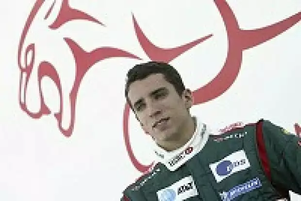Justin Wilson (Jaguar Racing) Titel-Bild zur News: Justin Wilson (Jaguar Racing)