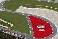 Die "La Caixa"-Kurve auf dem Circuit de Catalunya