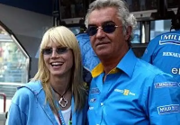 Titel-Bild zur News: Heidi Klum und Flavio Briatore