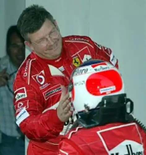 Brawn und Barrichello Titel-Bild zur News: Brawn und Barrichello