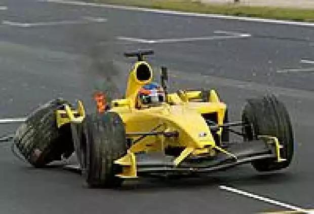 Timo Glock im Jordan-Ford EJ13 Titel-Bild zur News: Timo Glock im Jordan-Ford EJ13