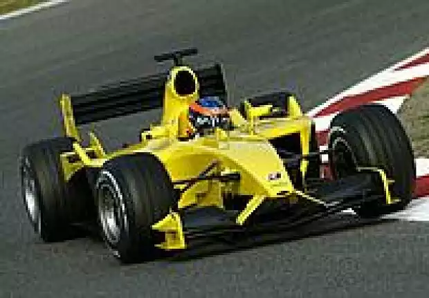 Timo Glock im Jordan-Ford EJ13 Titel-Bild zur News: Timo Glock im Jordan-Ford EJ13