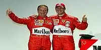 Barrichello und Schumacher
