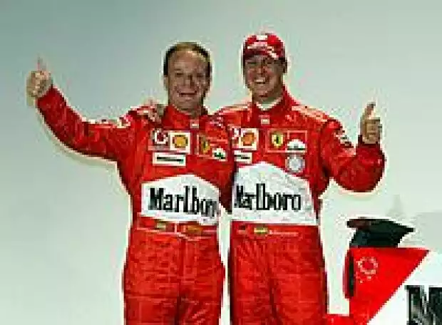 Barrichello und Schumacher Titel-Bild zur News: Barrichello und Schumacher