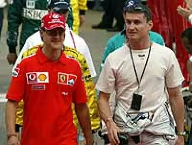 Michael Schumacher und David Coulthard Titel-Bild zur News: Michael Schumacher und David Coulthard