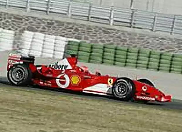Michael Schumacher (Ferrari) Titel-Bild zur News: Michael Schumacher (Ferrari)