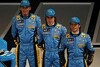 Bild zum Inhalt: Alonso, Trulli und Montagny sind optimistisch