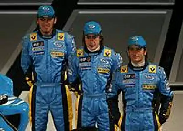 Franck Montagny, Fernando Alonso und Jarno Trulli Titel-Bild zur News: Franck Montagny, Fernando Alonso und Jarno Trulli
