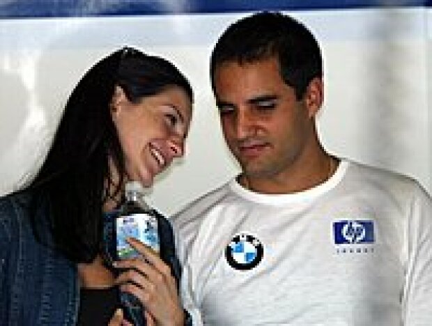 Titel-Bild zur News: Juan-Pablo Montoya mit Ehefrau Connie