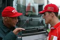 Lauda und Schumacher