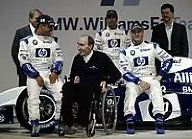 Die BMW-Williams-Truppe und der FW26 Titel-Bild zur News: Die BMW-Williams-Truppe und der FW26
