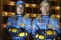 Fernando Alonso und Jarno Trulli (RenaultF1)