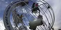 Globus der Formel 1