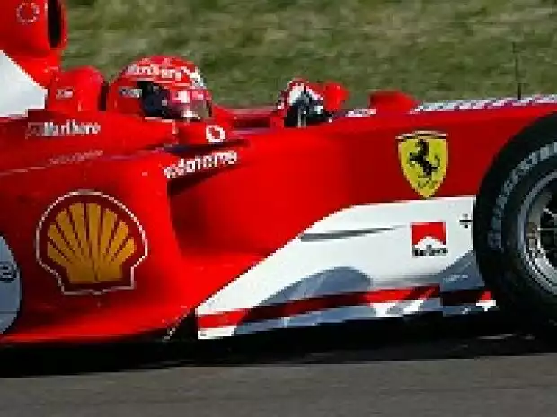 Michael Schumacher (Ferrari) Titel-Bild zur News: Michael Schumacher (Ferrari)