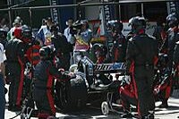Zsolt Baumgartner an der Minardi-Box