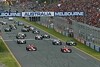 Bild zum Inhalt: Schumacher gewinnt - Galavorstellung von Ferrari