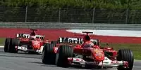 Schumacher und Barrichello