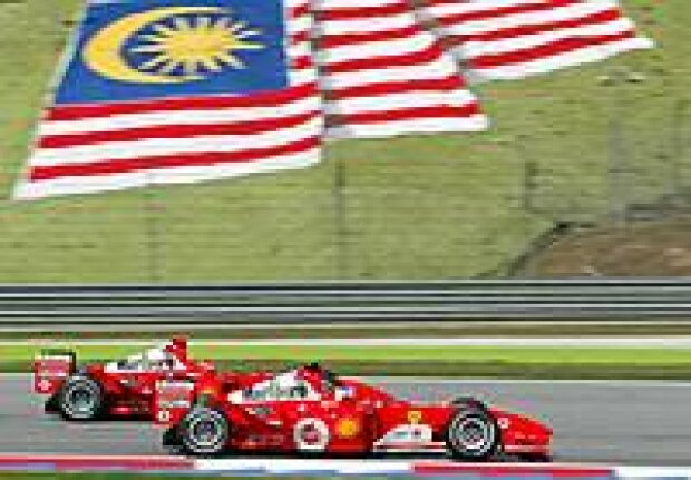 Titel-Bild zur News: Barrichello und Schumacher