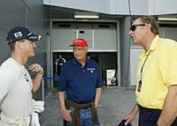 Ralf Schumacher, Lauda und Stuck Titel-Bild zur News: Ralf Schumacher, Lauda und Stuck