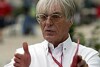 Ecclestone: "Ich bin sehr glücklich, hier zu sein"