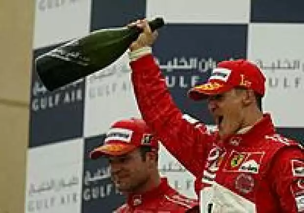 Barrichello und Schumacher Titel-Bild zur News: Barrichello und Schumacher