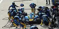 Renault-Boxenstopp