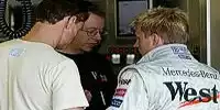Coulthard und Räikkönen
