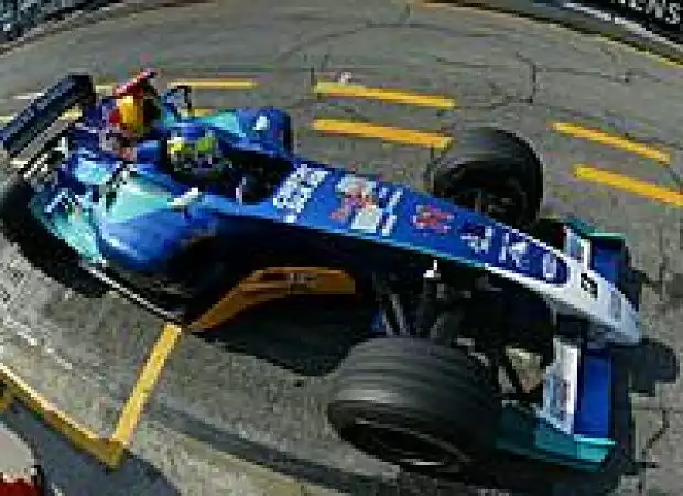 Giancarlo Fisichella (Sauber-Petronas C23) Titel-Bild zur News: Giancarlo Fisichella (Sauber-Petronas C23)