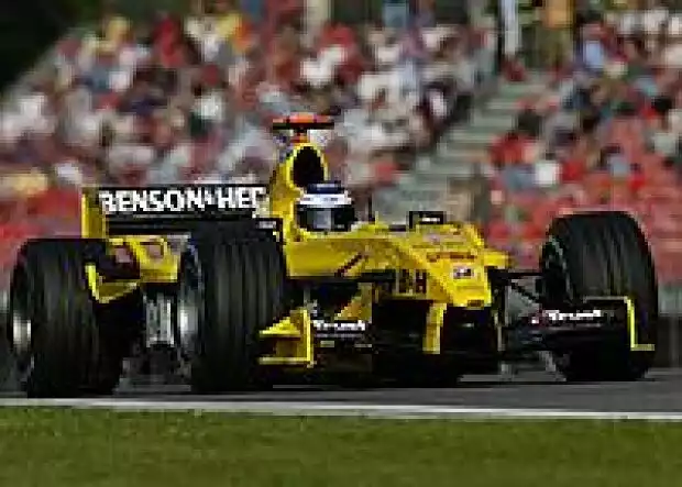 Titel-Bild zur News: Nick Heidfeld (Jordan-Ford EJ14)