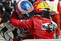 Button und Schumacher