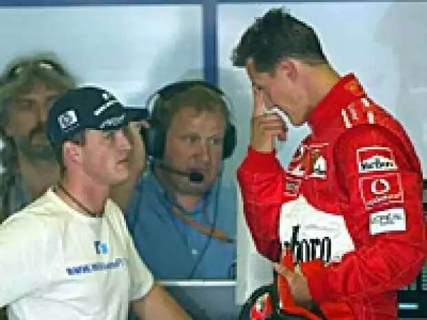 Titel-Bild zur News: Ralf und Michael Schumacher