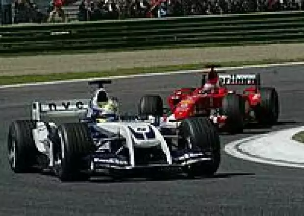 Ralf Schumacher vor Rubens Barrichello Titel-Bild zur News: Ralf Schumacher vor Rubens Barrichello