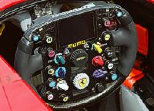 Titel-Bild zur News: Ferrari-Lenkrad