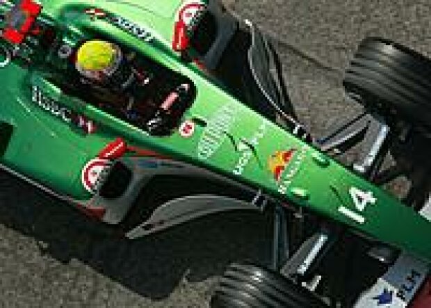 Titel-Bild zur News: Mark Webber (Jaguar R5)
