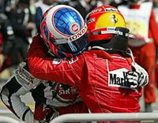Button und Schumacher Titel-Bild zur News: Button und Schumacher